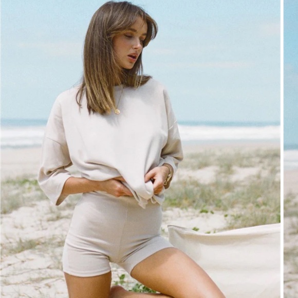 Sabo Skirt Pants - Sabo Skirt | Archer Bike Shorts in Stone